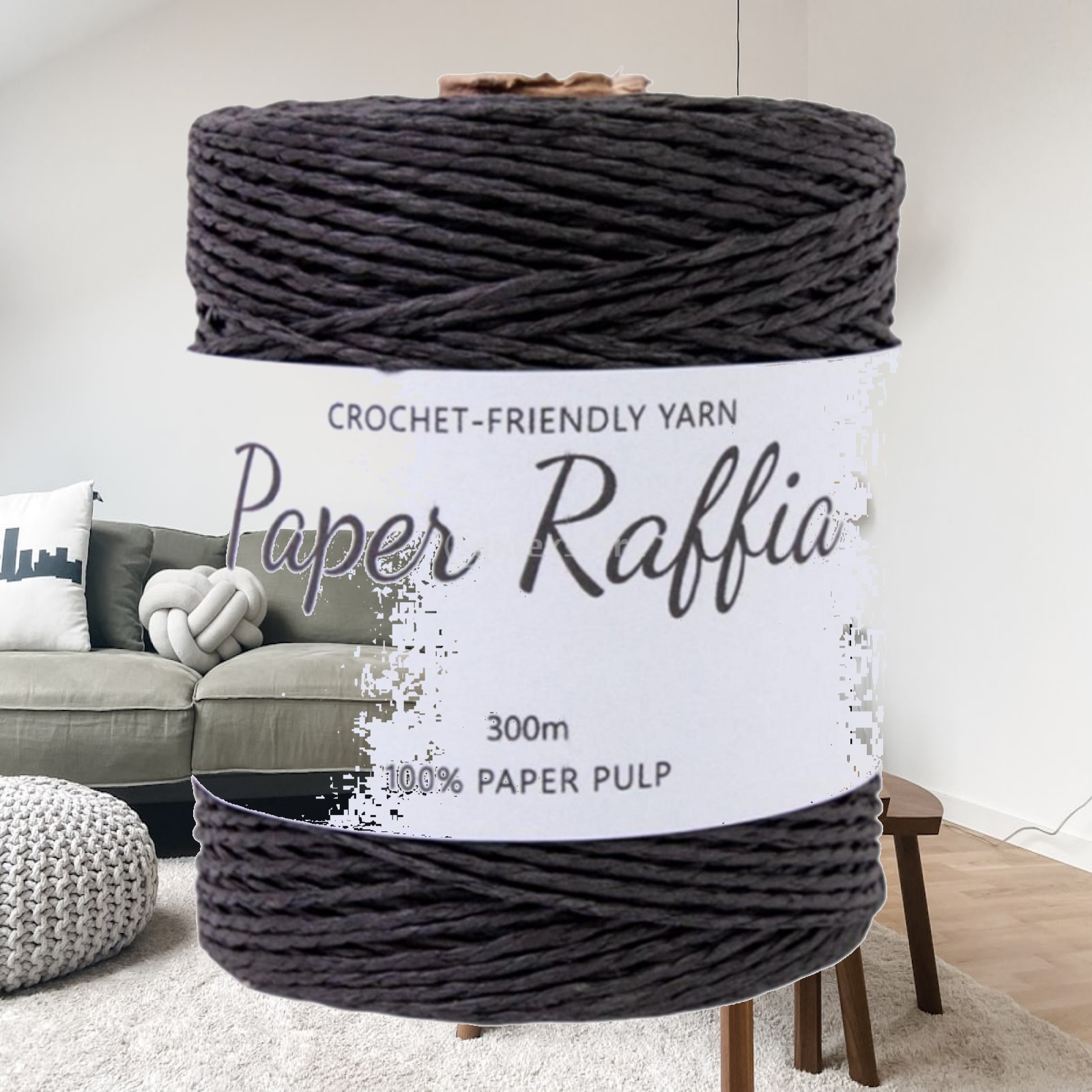 Crochet Bag Raffia - Bawełniana Rafia Sznurek Rafia 328 Jardów