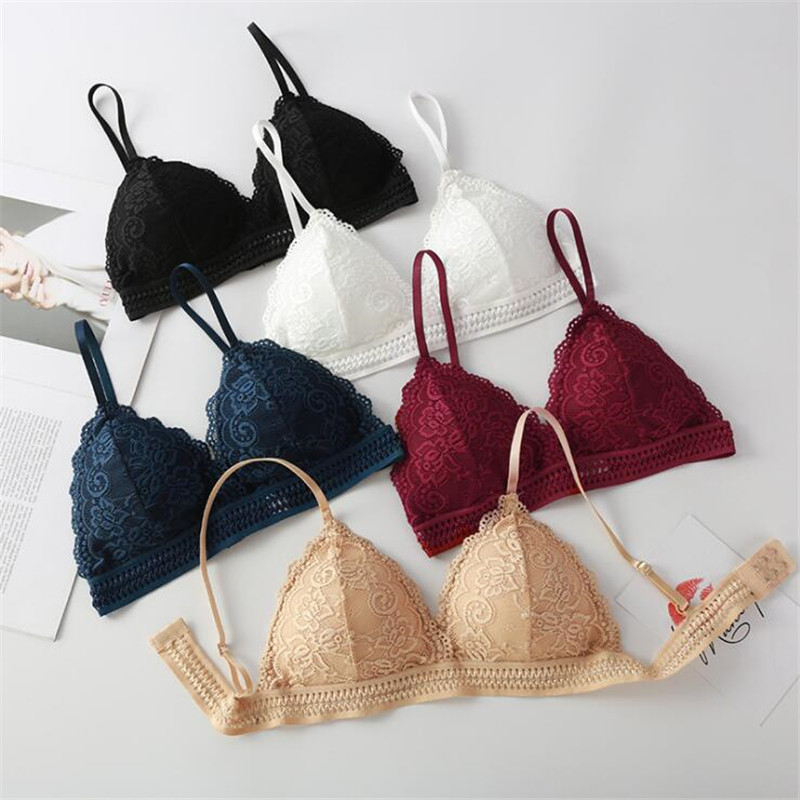 Bralette Triangle Set - Biustonosz damski 2026 Nowy francuski trójkątny