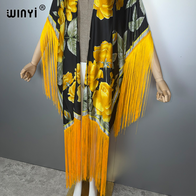 WINYI Afrykańskie kimono, narz – Cover Up Kaftan recenzja i cena